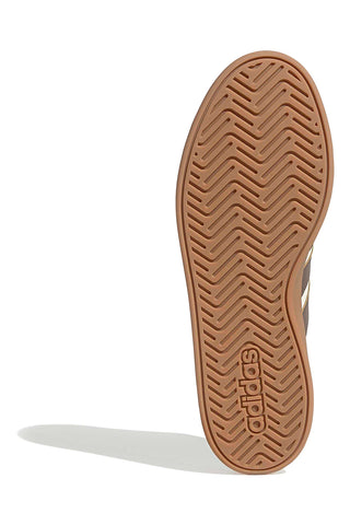 Bež superge z rjavimi črtami Adidas GRAND COURT BASE 3.0