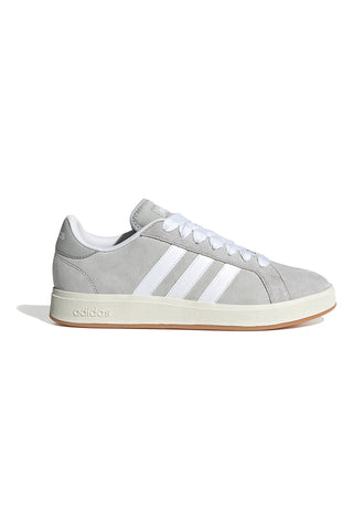 Sive superge z belimi detajli v retro slogu Adidas Grand Court Base 00s