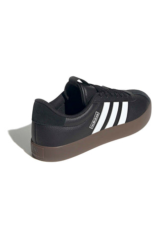 Črni superge z belimi detajli in gumijasto podplatom Adidas Vl Court 3.0
