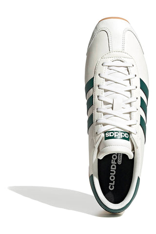Sneakers White v tekaškem slogu Cloudfoam Adidas Runvista