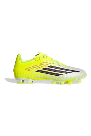 Nogometni čevlji v fluorescentno rumeni barvi FG/MG, lahki in z odličnim nadzorom Adidas F50 Club