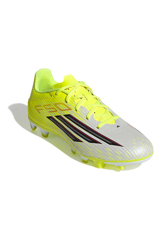 Nogometni čevlji v fluorescentno rumeni barvi FG/MG, lahki in z odličnim nadzorom Adidas F50 Club