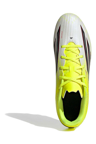 Nogometni čevlji v fluorescentno rumeni barvi FG/MG, lahki in z odličnim nadzorom Adidas F50 Club