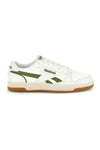Retro bele in zelene športne copate z gumijastim podplatom Reebok Match Prime V2
