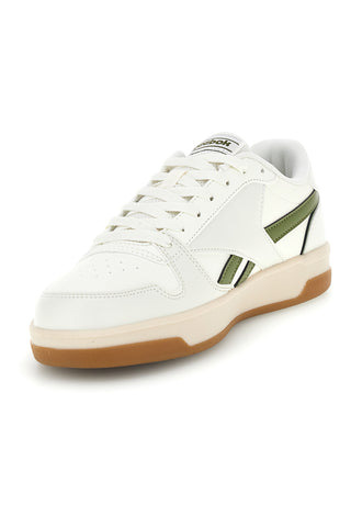 Retro bele in zelene športne copate z gumijastim podplatom Reebok Match Prime V2