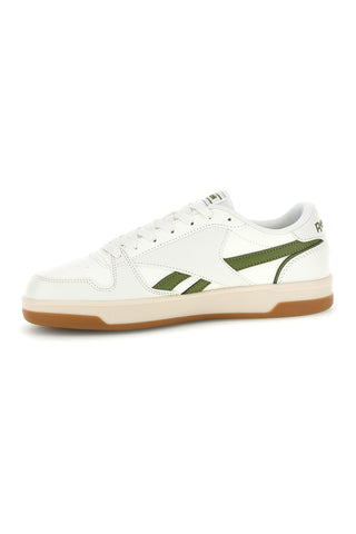 Retro bele in zelene športne copate z gumijastim podplatom Reebok Match Prime V2
