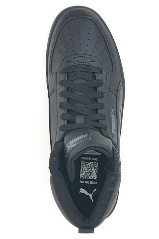 Črni mid cut superge z oblazinjenim profilom Puma Caven 2 Mid