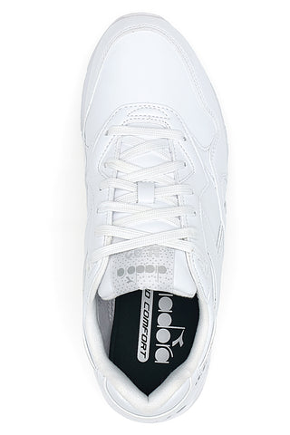 Bele superge z gladkim zgornjim delom Diadora N.92 L