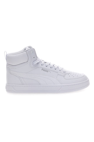 Bele superge Puma Caven 2 Mid z gladkim zgornjim delom