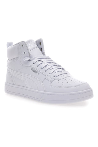 Bele superge Puma Caven 2 Mid z gladkim zgornjim delom