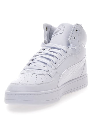 Bele superge Puma Caven 2 Mid z gladkim zgornjim delom