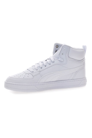 Bele superge Puma Caven 2 Mid z gladkim zgornjim delom