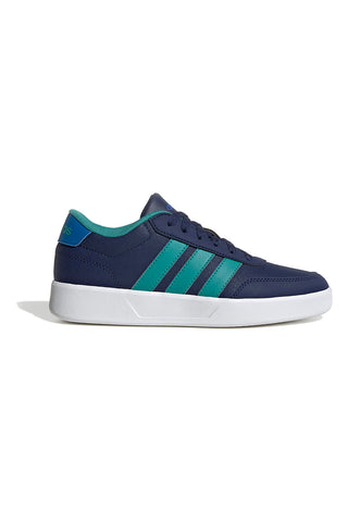 Modri športni copati z 3 črtami Adidas Breaknet 3 J