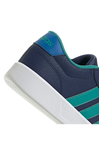 Modri športni copati z 3 črtami Adidas Breaknet 3 J