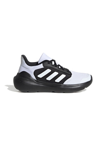 Črno-bele tekaške čevlje z blaženjem Cloudfoam Adidas Tensaur Run 3 J