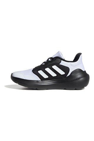 Črno-bele tekaške čevlje z blaženjem Cloudfoam Adidas Tensaur Run 3 J