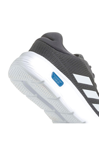 Sive športne copate iz mrežastega materiala Adidas Cloudfoam Comfy