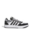 Črno-bele superge z kontrastnimi detajli Adidas Hoops 3.0