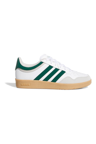 Bele superge z zelenimi detajli in gumijasto podplatom Adidas Hoops 4.0