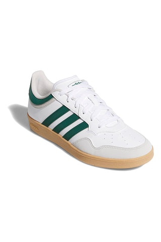 Bele superge z zelenimi detajli in gumijasto podplatom Adidas Hoops 4.0