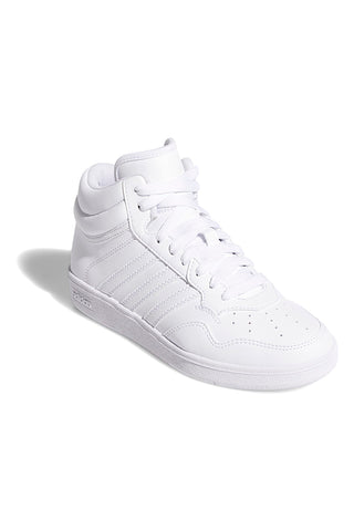 Bele superge Adidas Hoops 4.0 Mid J s čisto obliko