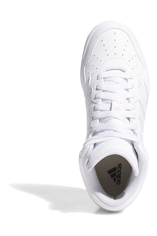 Bele superge Adidas Hoops 4.0 Mid J s čisto obliko