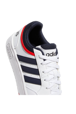 Bele superge z modrimi in rdečimi detajli Adidas Hoops 3.0
