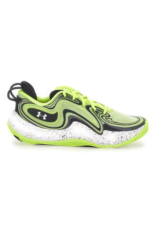 Zelene košarkarske čevlje Under Armour Spawn 6