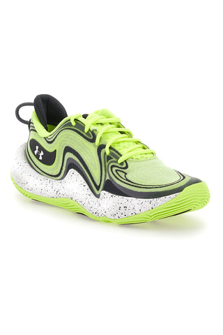 Zelene košarkarske čevlje Under Armour Spawn 6