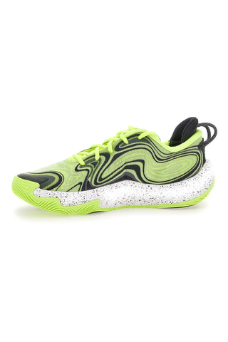 Zelene košarkarske čevlje Under Armour Spawn 6