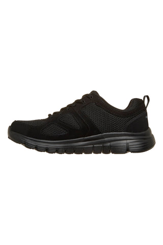 Sneakers sportive nere Skechers Burns Agoura
