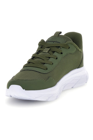 Sneakers verde militare in mesh Champion Fuze U GS Low Cut