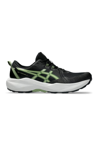 Črni in zeleni športni copati z Amplifoam Plus Asics Gel-venture 11