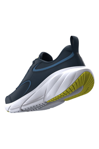 Mornarsko modri tekaški čevlji z limetno rumenimi detajli Under Armour BGS Surge 5