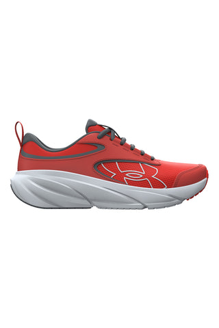 Scarpe da running rosse con dettagli grigi Under armour Bgs Surge 5