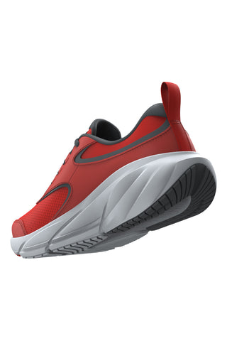 Rdeči tekaški čevlji z sivimi detajli Under Armour BGS Surge 5