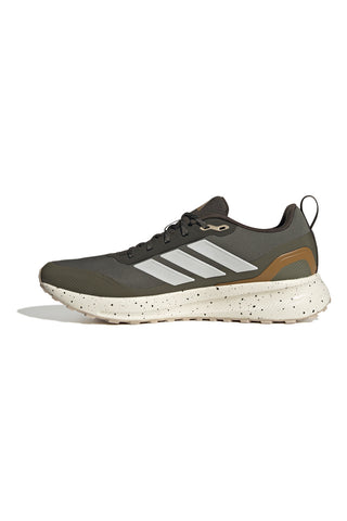 Vojnozeleni, vodoodbojni tekaški čevlji za tek po terenu z Ortholite-ovo vložkom Adidas Runfalcon 5 Tr