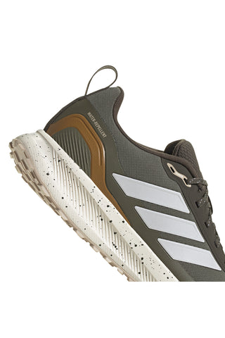 Vojnozeleni, vodoodbojni tekaški čevlji za tek po terenu z Ortholite-ovo vložkom Adidas Runfalcon 5 Tr