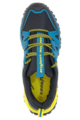 Črni in modri pohodniški čevlji Goodyear 11033