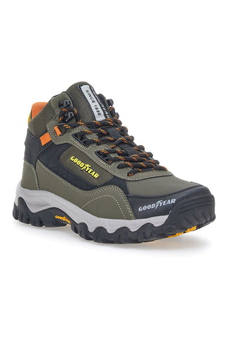 Zeleni pohodniški čevlji Goodyear 32003
