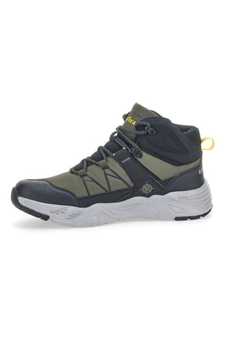 Superge Verde Militare Mid Cut Goodyear 32006