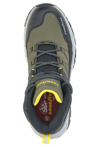 Superge Verde Militare Mid Cut Goodyear 32006