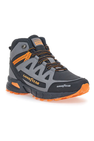 Siva in oranžna pohodna obutev Goodyear 21017