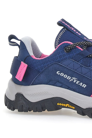 Modri pohodniški čevelj Goodyear 31003