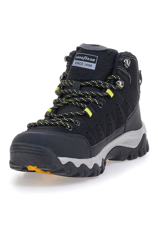 Črni pohodniški čevlji Goodyear GY41030D