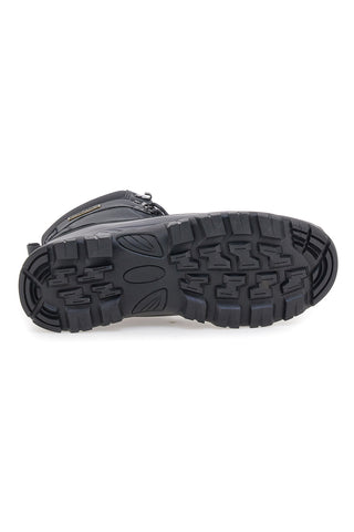 Črni tehnični čevlji z Goodyear GY42039 oblazinjenjem