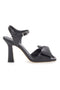 Pittarello Glam sandal 6252 Črn z lokom