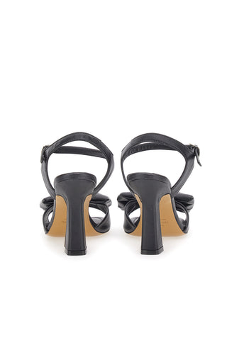 Pittarello Glam sandal 6252 Črn z lokom