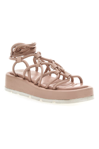 Sandali Lace-Up Pink Grazie 3770