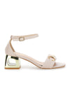 Sandali s peto The First 1602 Beige